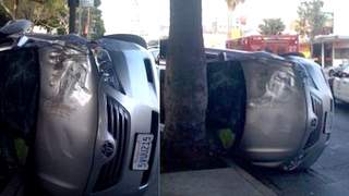 Top Gear USA Host Eric Stromer Rolls Camry Hybrid In Hollywood